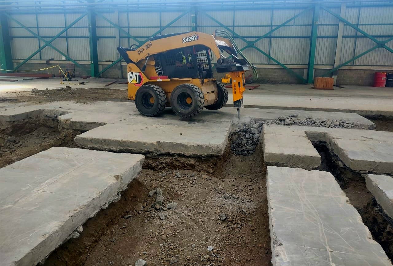 Demolición industrial